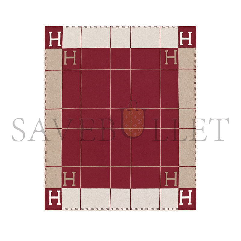 HERMES AVALON III THROW BLANKET H102665M 59 (170*135cm)